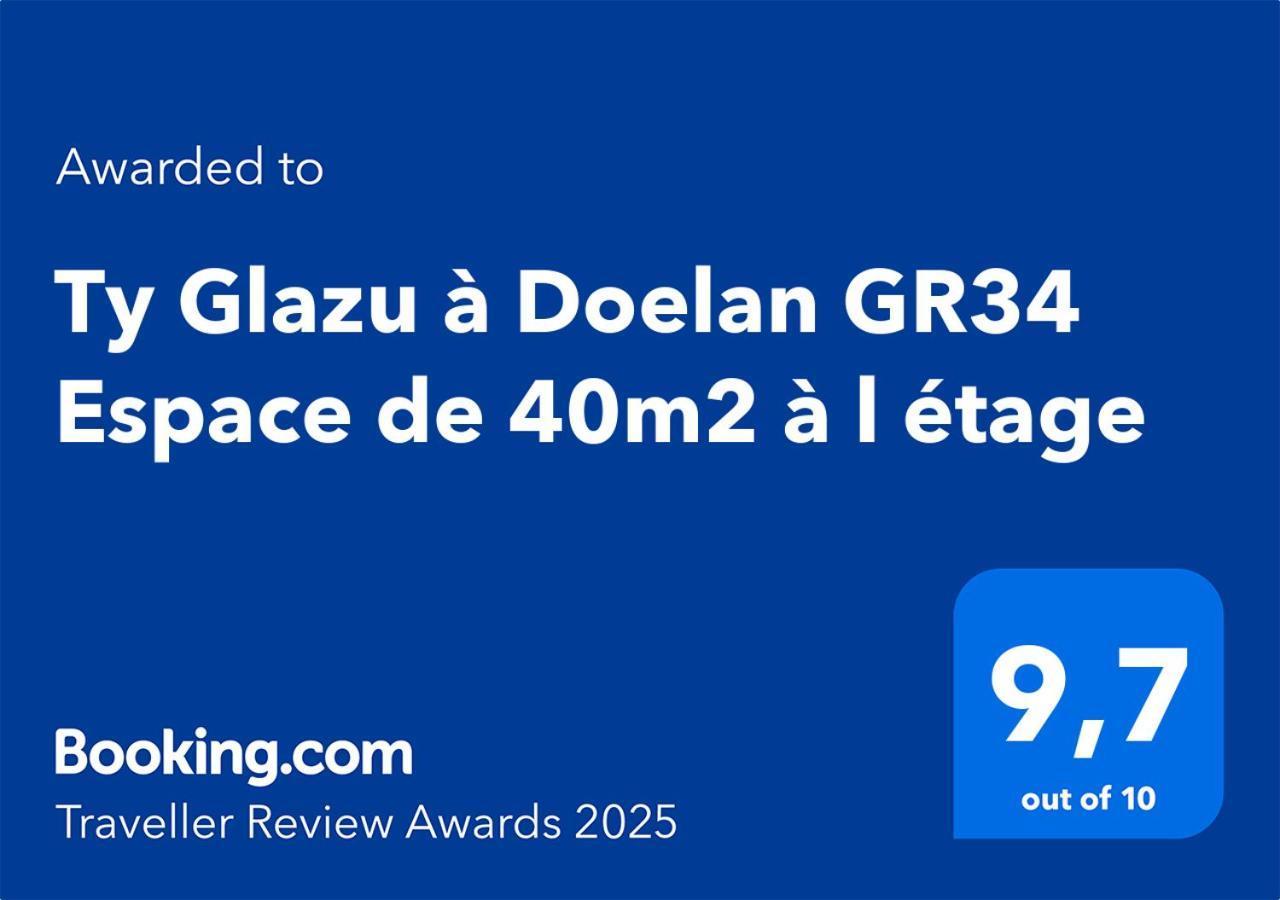 Ty Glazu Doelan Espace 60M2, Port& Criques A Pied, 2 Chambres Privees Au 1Er Etage, Sdb, Wc Separe 크로하스칼노엣 외부 사진