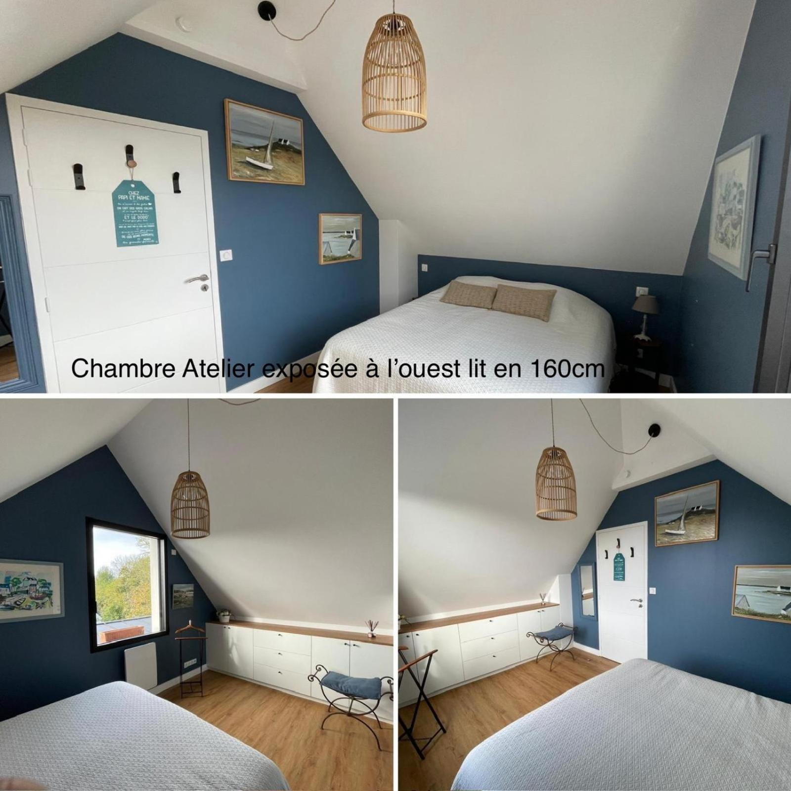 Ty Glazu Doelan Espace 60M2, Port& Criques A Pied, 2 Chambres Privees Au 1Er Etage, Sdb, Wc Separe 크로하스칼노엣 외부 사진
